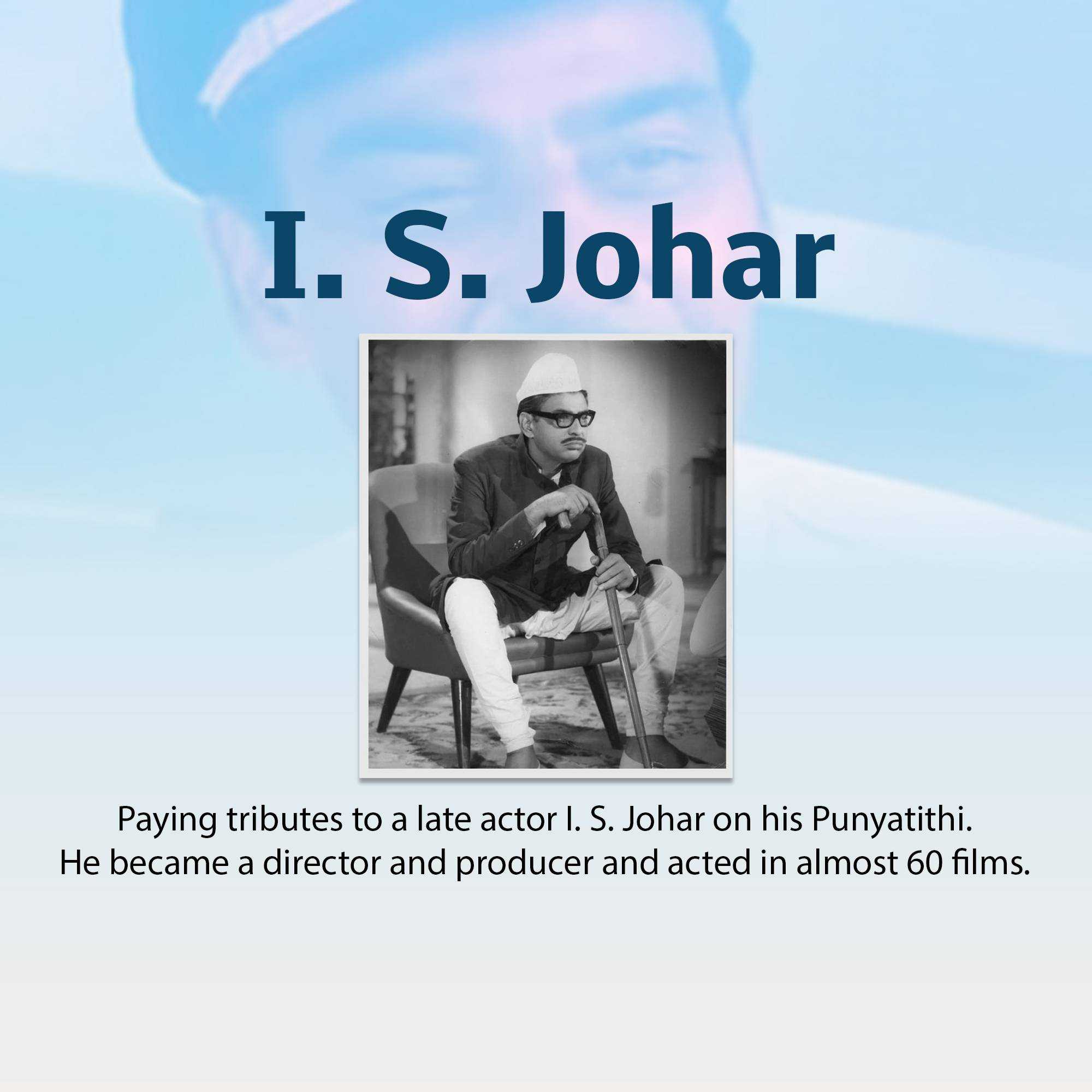 I. S. Johar Punyatithi