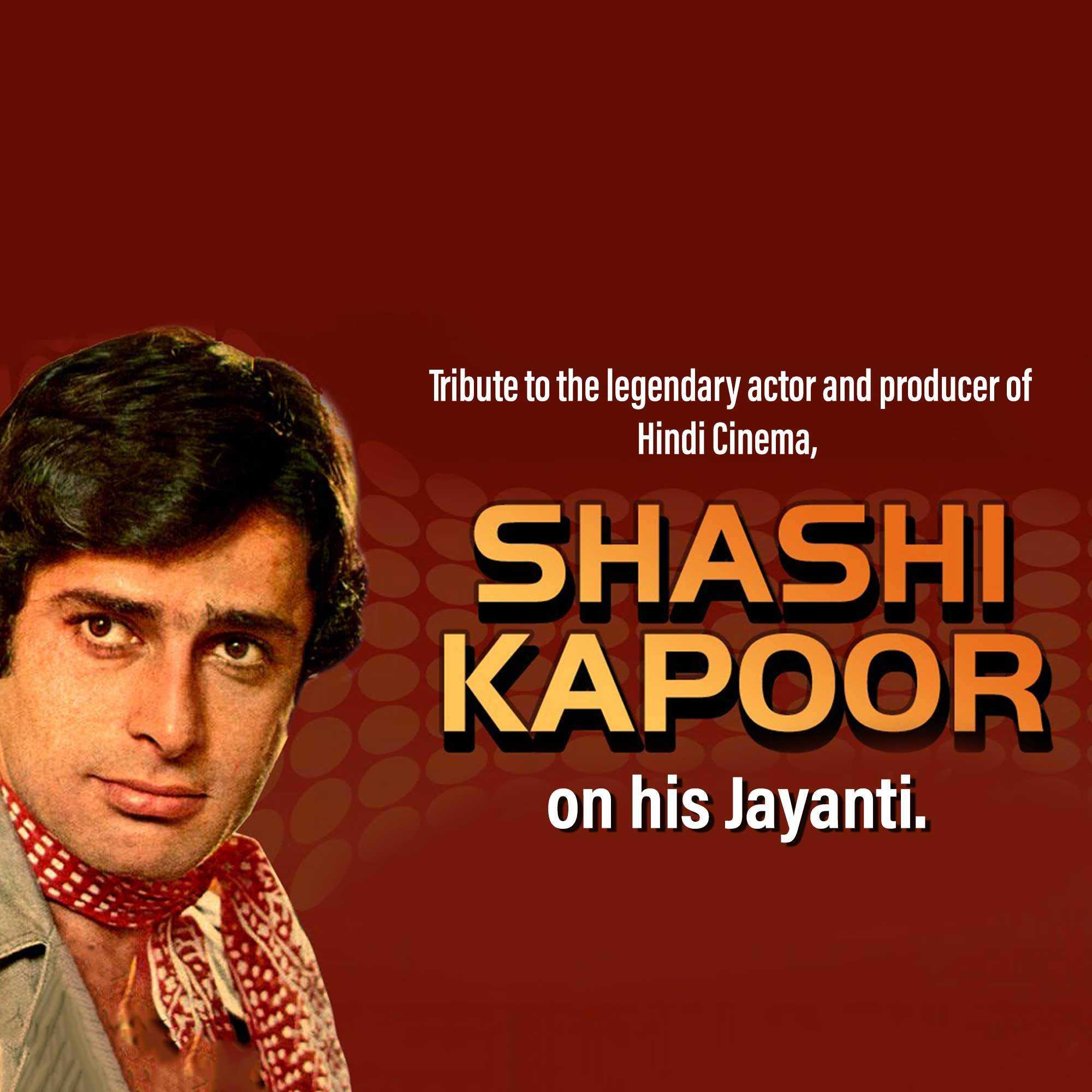 Shashi Kapoor Jayanti