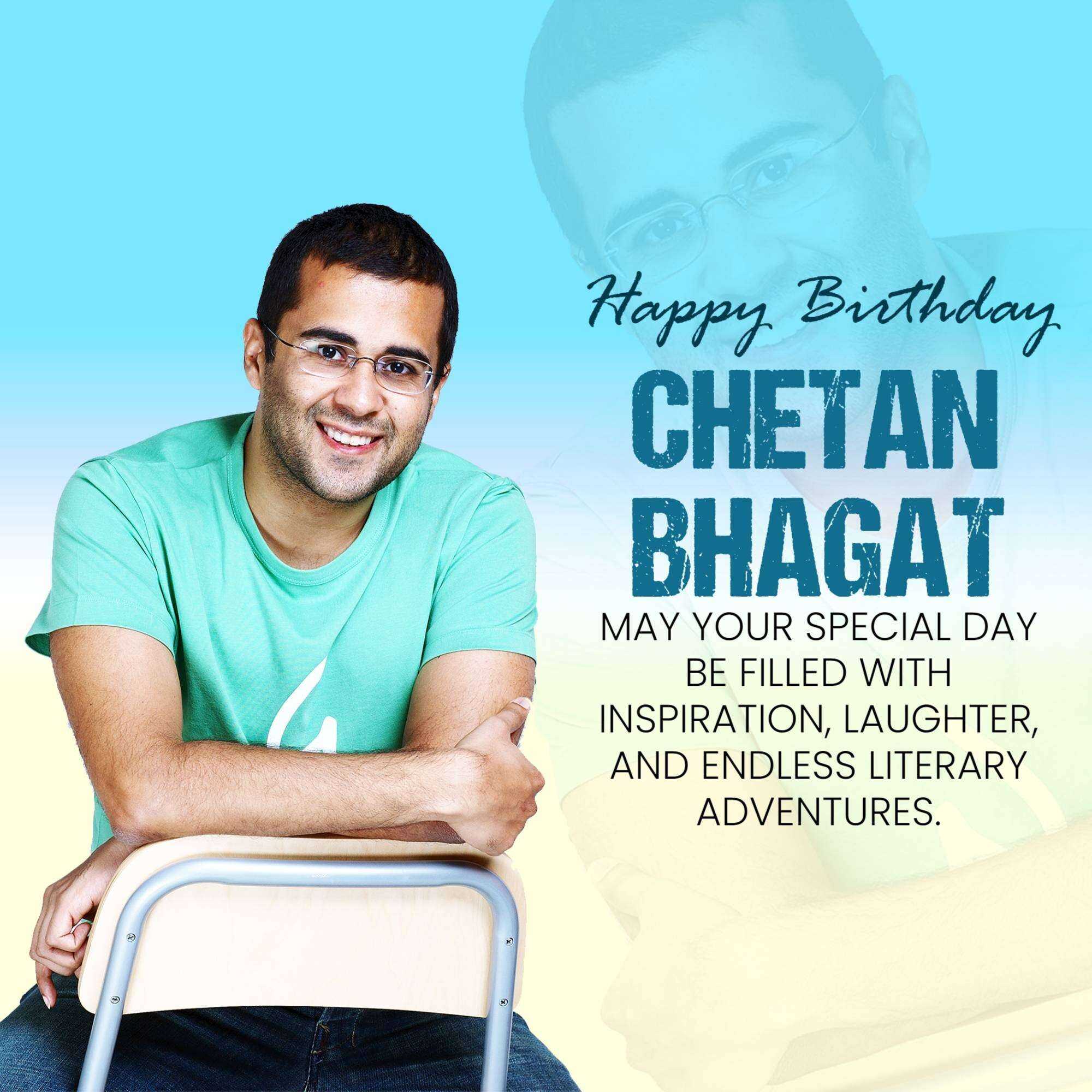 Chetan Bhagat Birthday