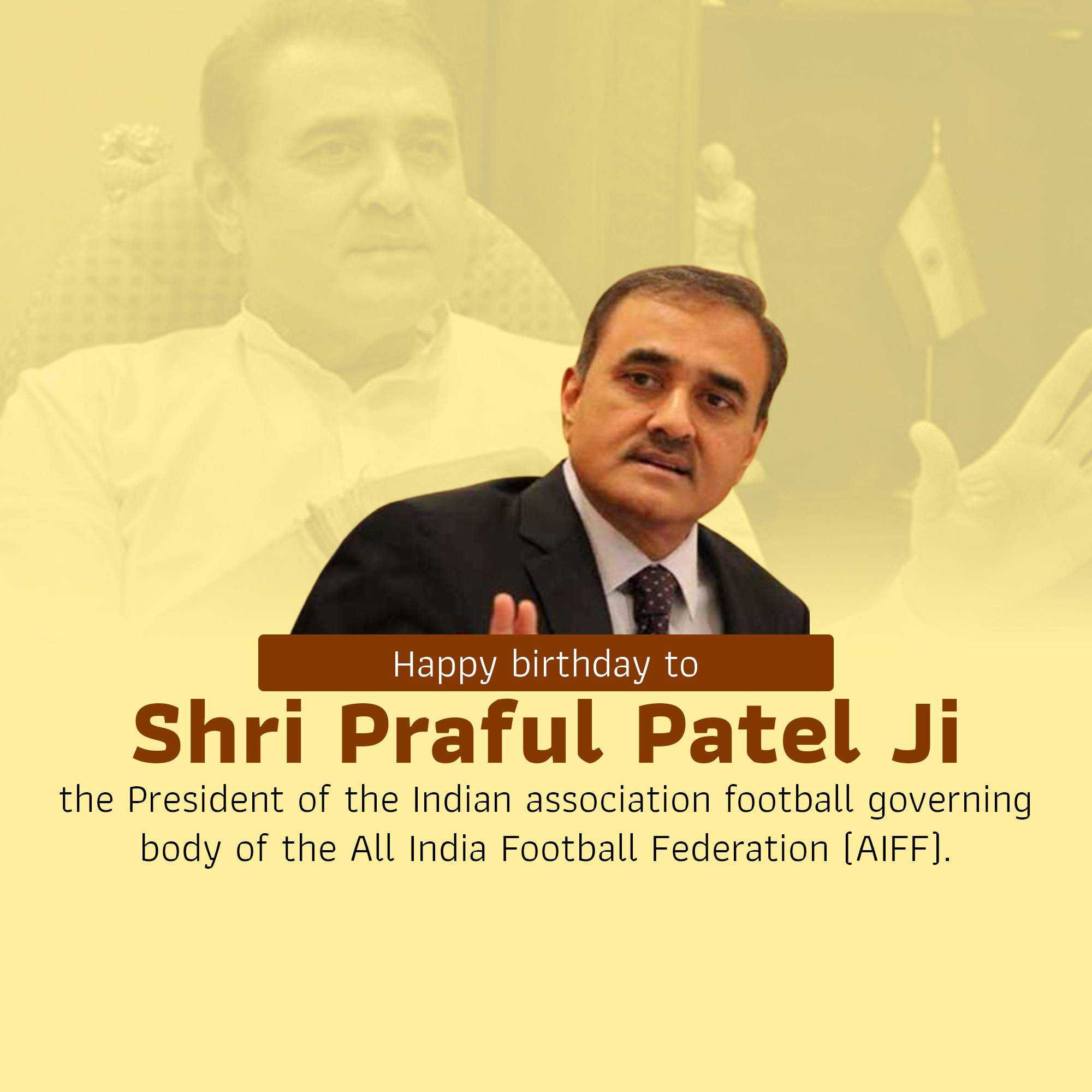 Praful Patel Happy Birthday