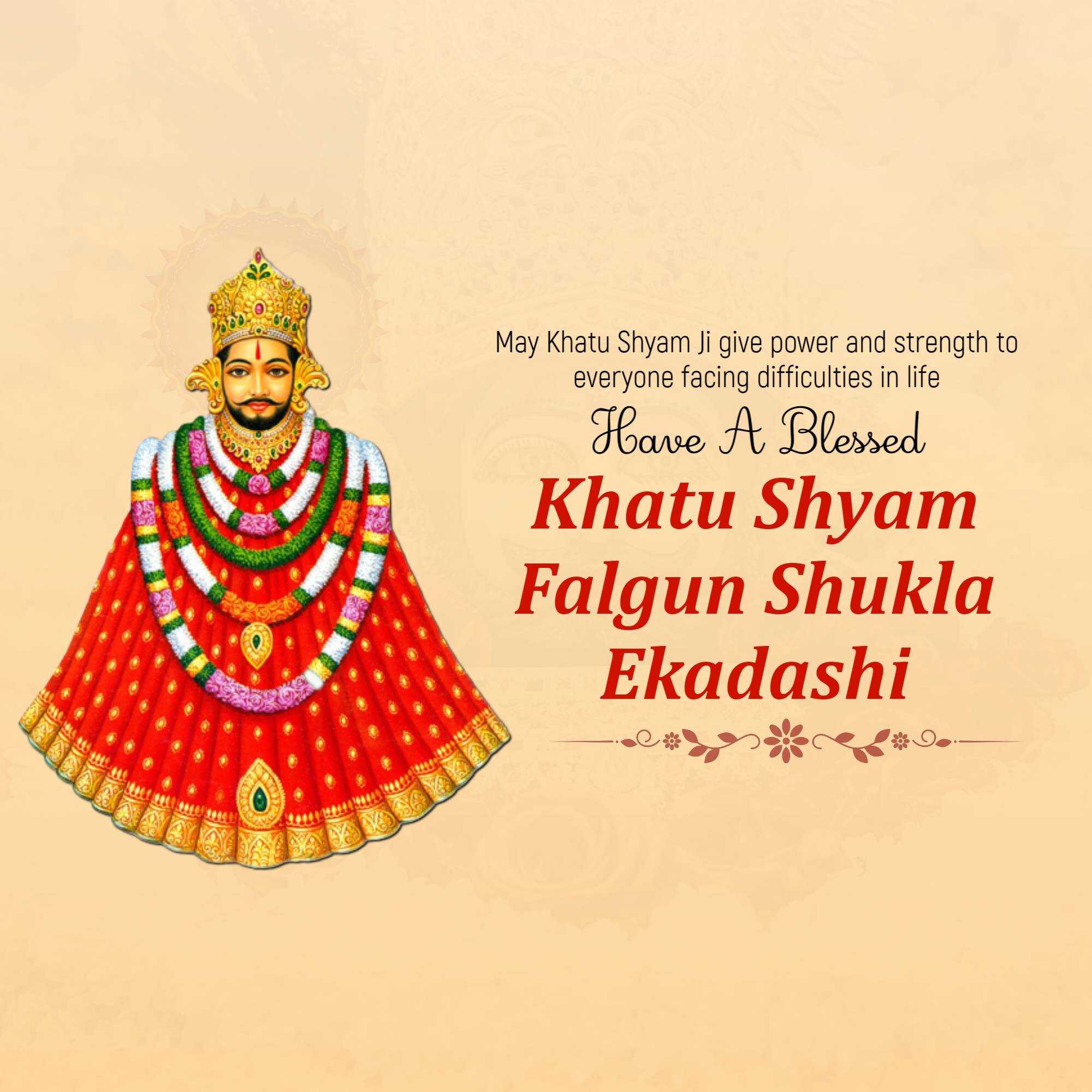 Khatu Shyam Falgun Shukla Ekadashi