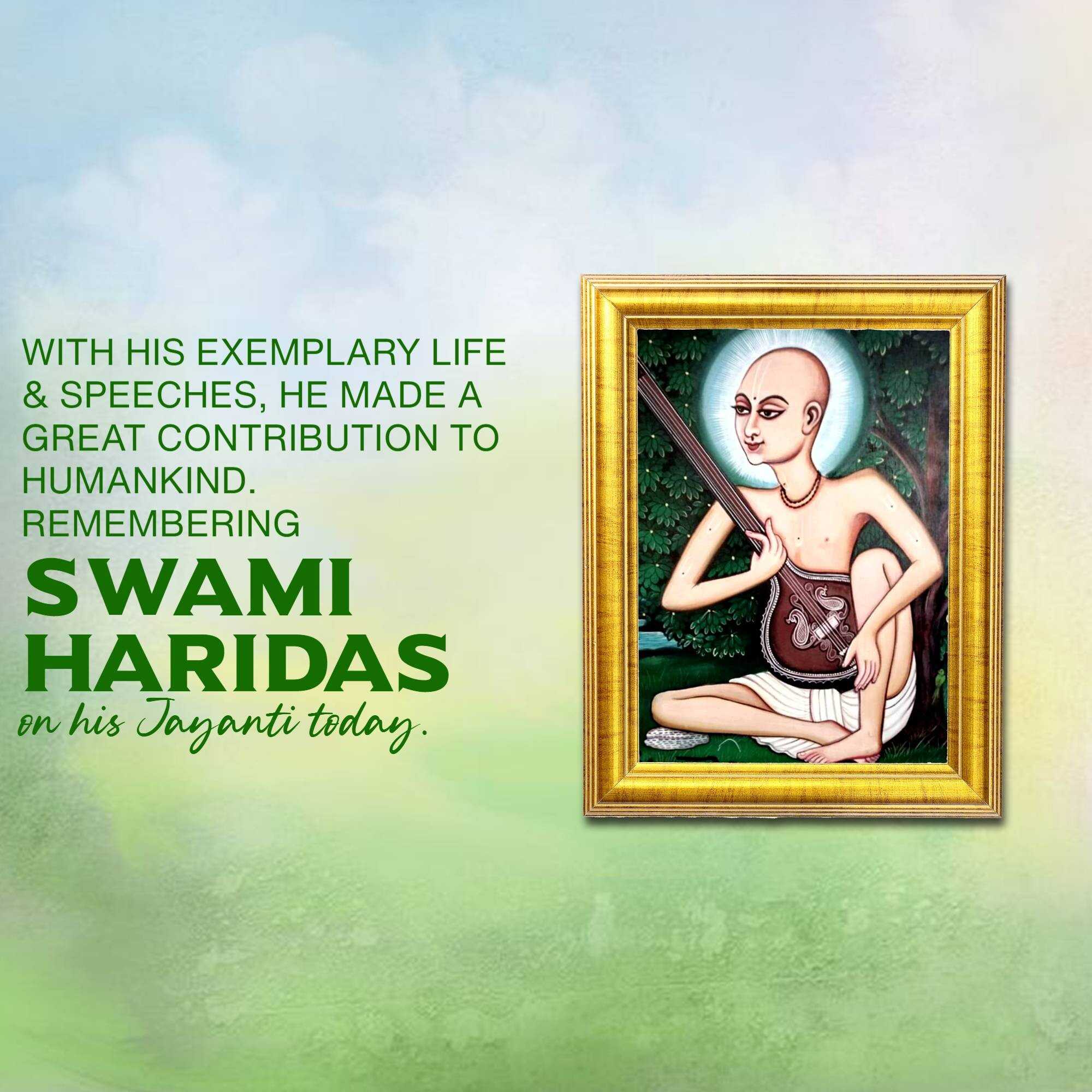 Swami Haridas Jayanti