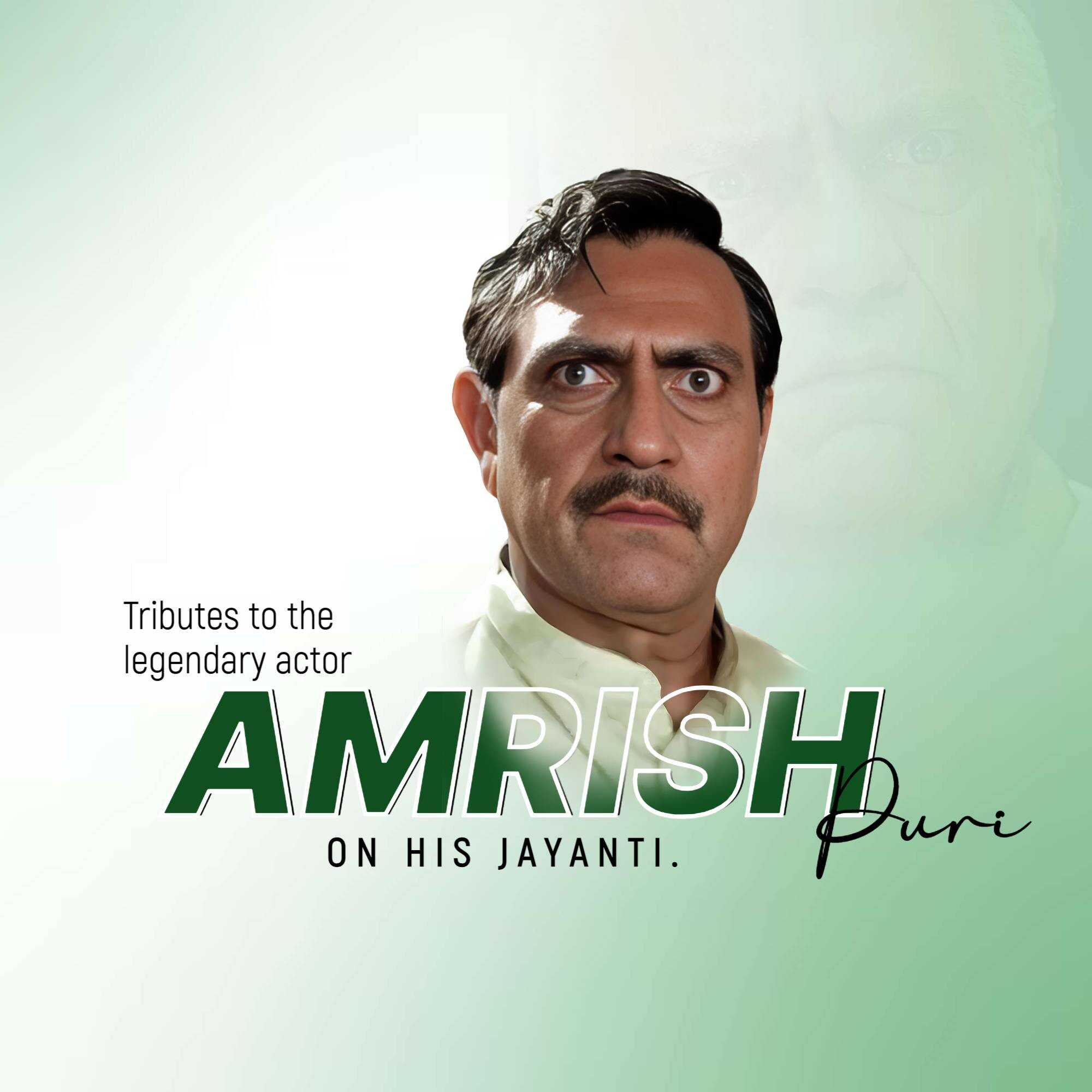 Amrish Puri Jayanti