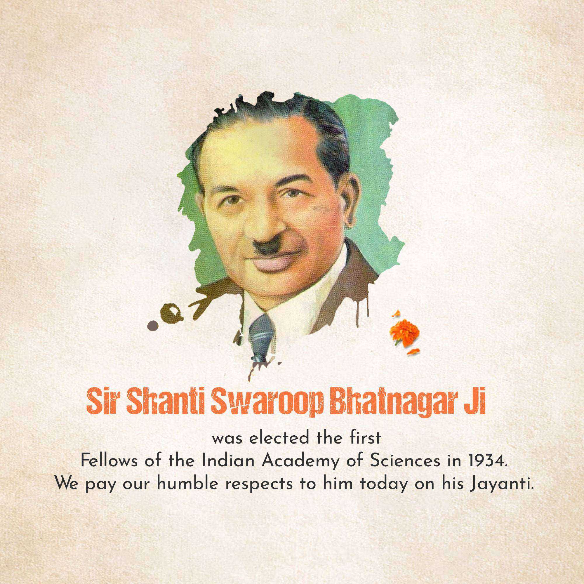 Shanti Svarup Bhatanagar Birth Anniversary