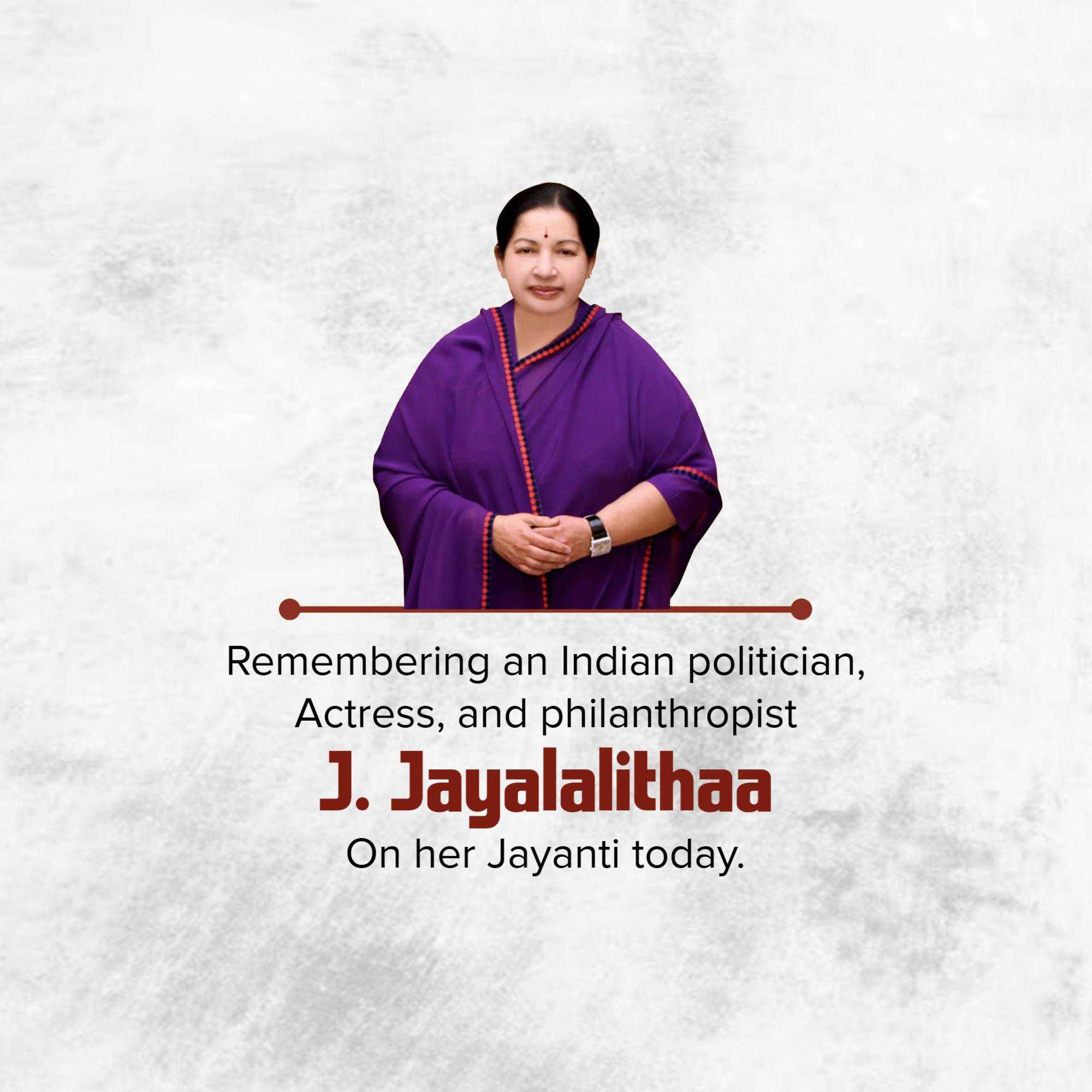 Jayaram Jayalalithaa Jayanti