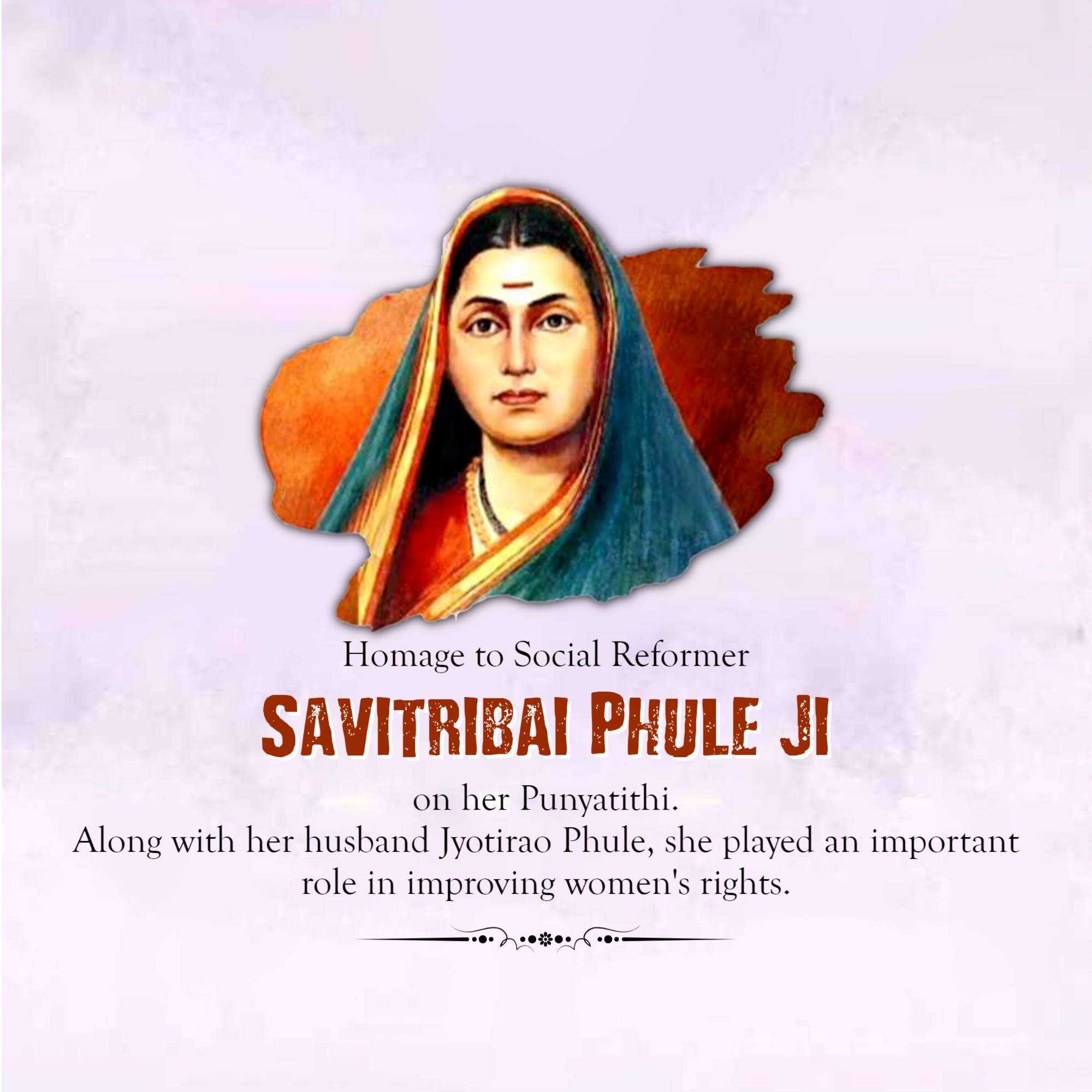 Savitribai Phule Death Anniversary