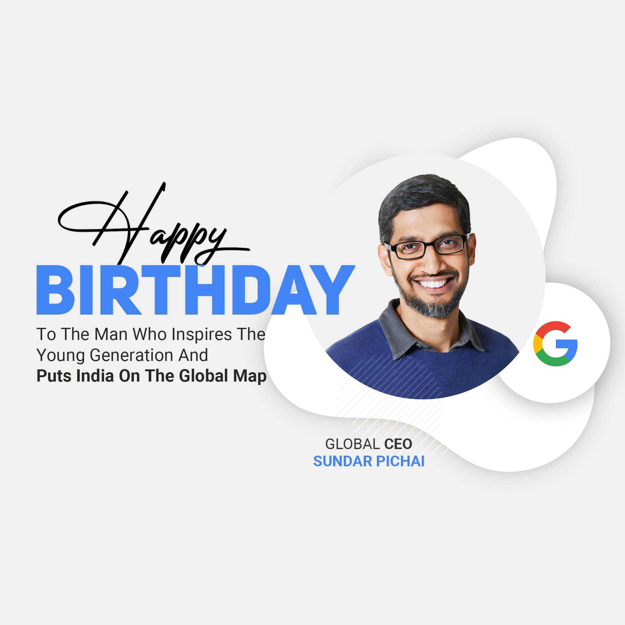 Sunder Pichai Birthday
