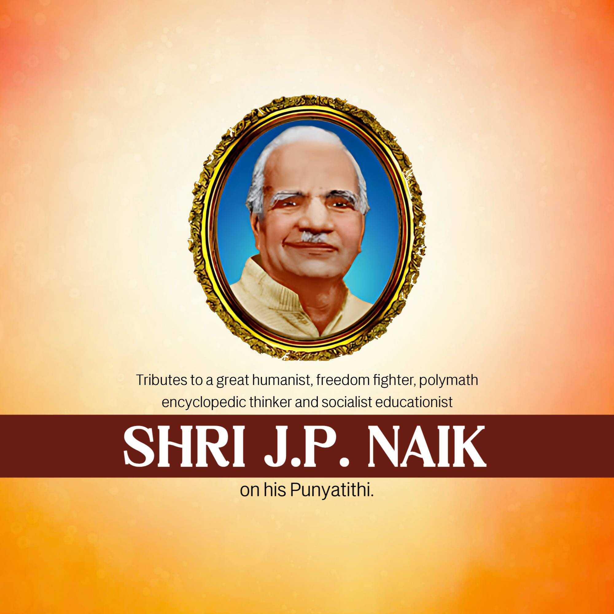 Shree Jayant Pandurang Naik Punyatithi