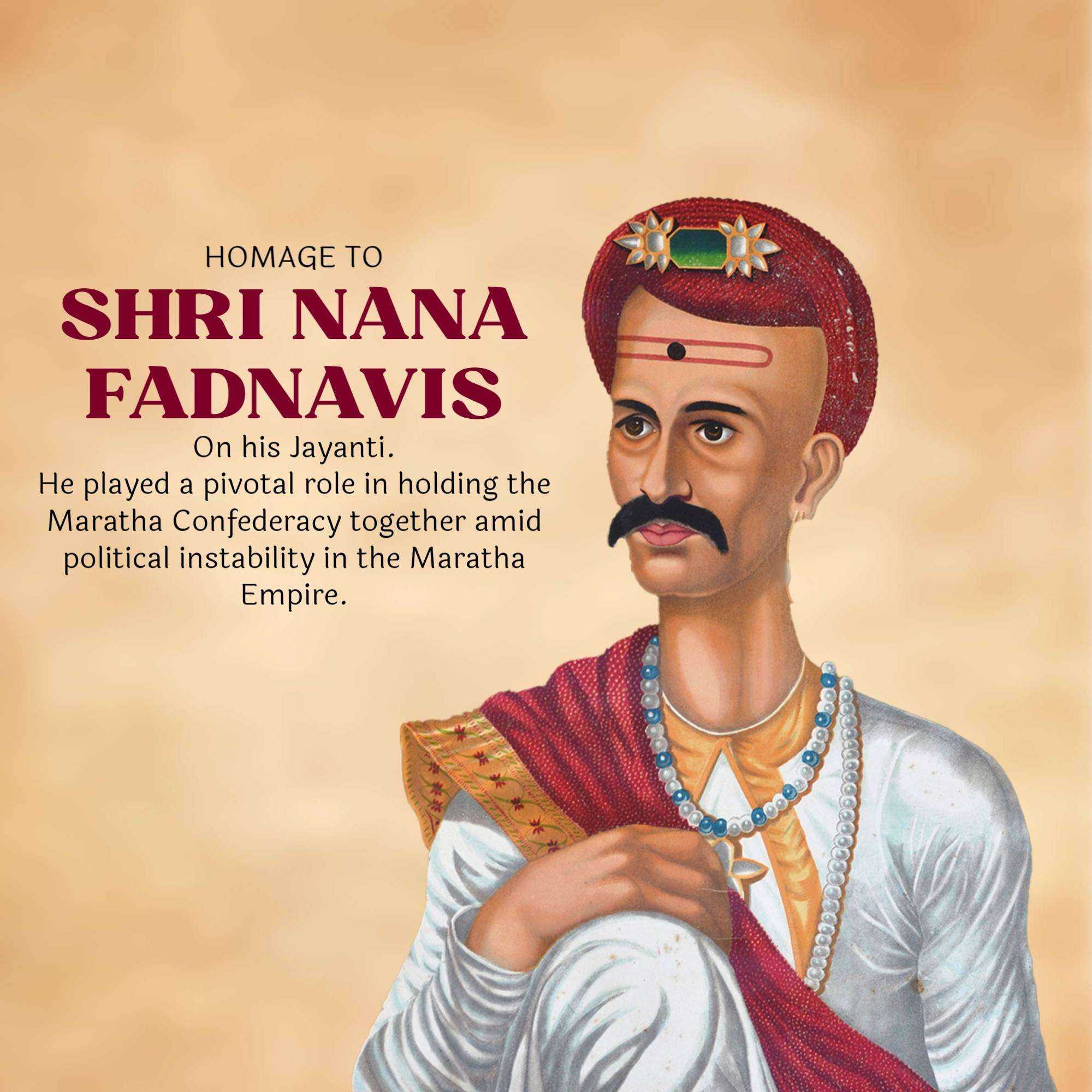 Nana Fadnavis Jayanti