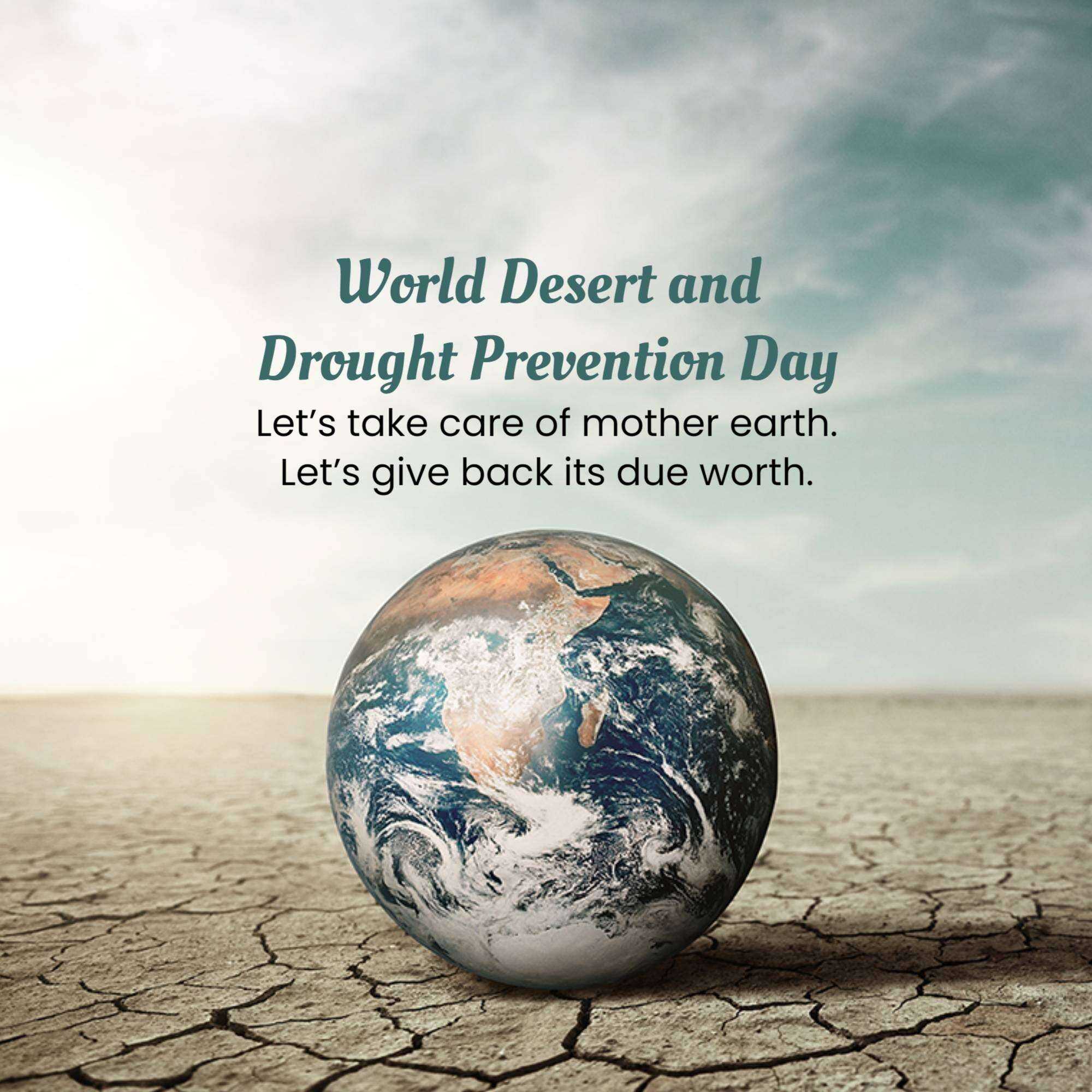 World Desert And Drought Prevention Day