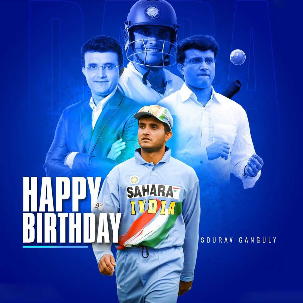 Sourav Ganguly Birthday