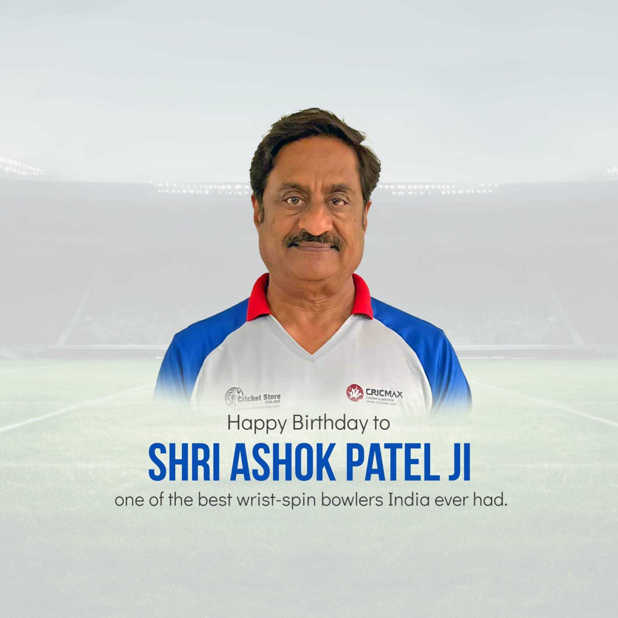 Cricketer Ashok Patel Birthday