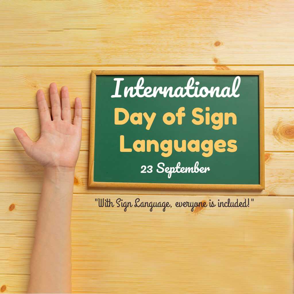 Sign Language Day