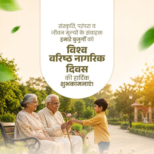 World Senior Citizens Day