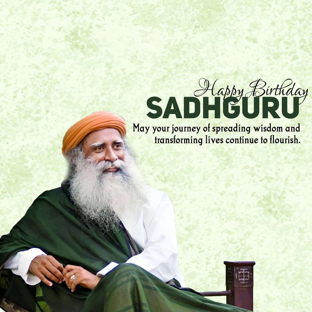 Jaggi Vasudev Birthday