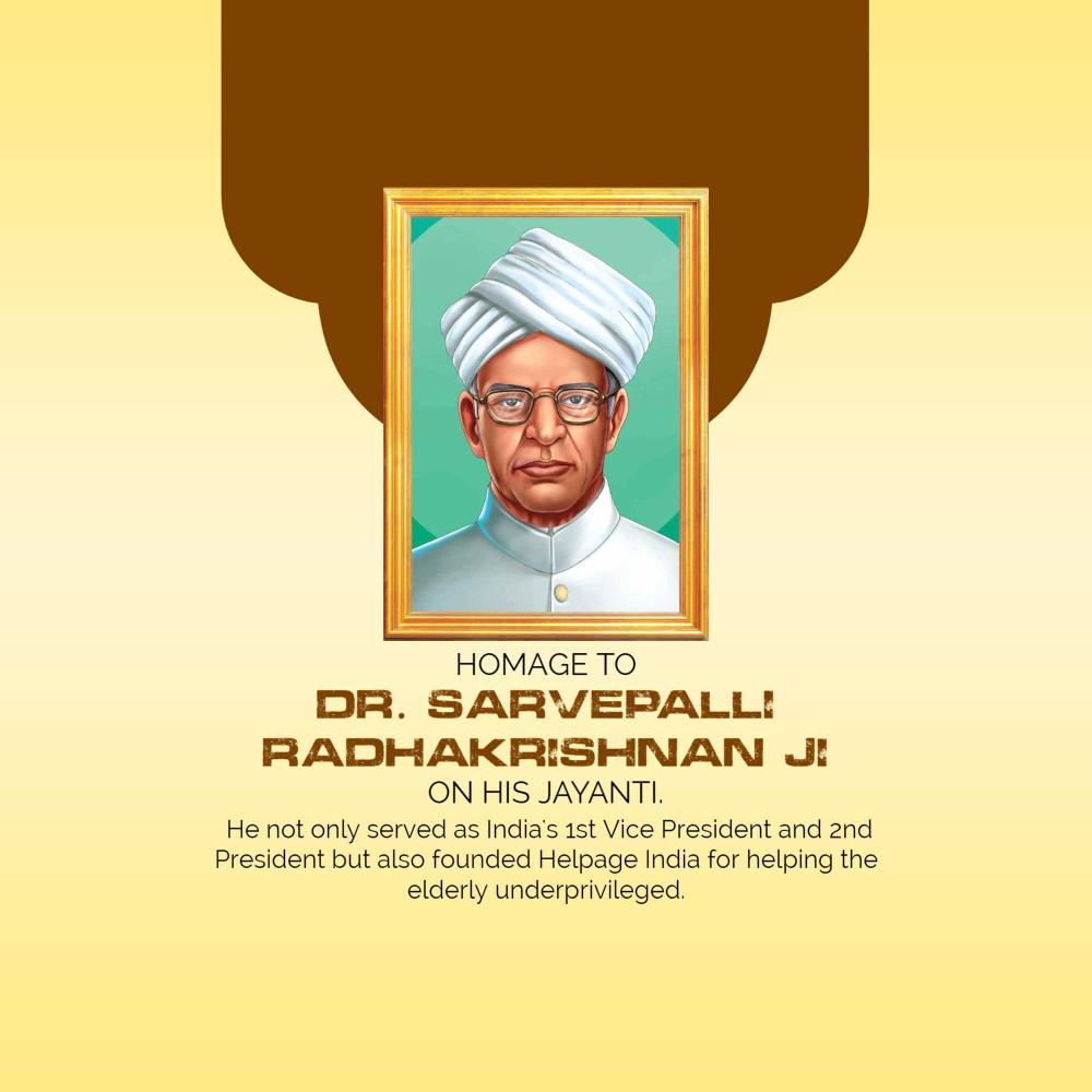 Sarvepalli Radhakrishnan Jayanti