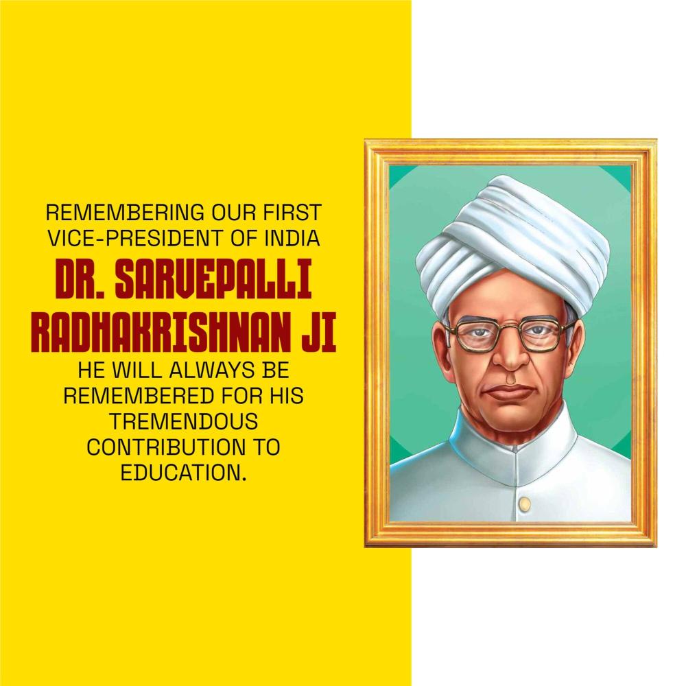 Sarvepalli Radhakrishnan Jayanti