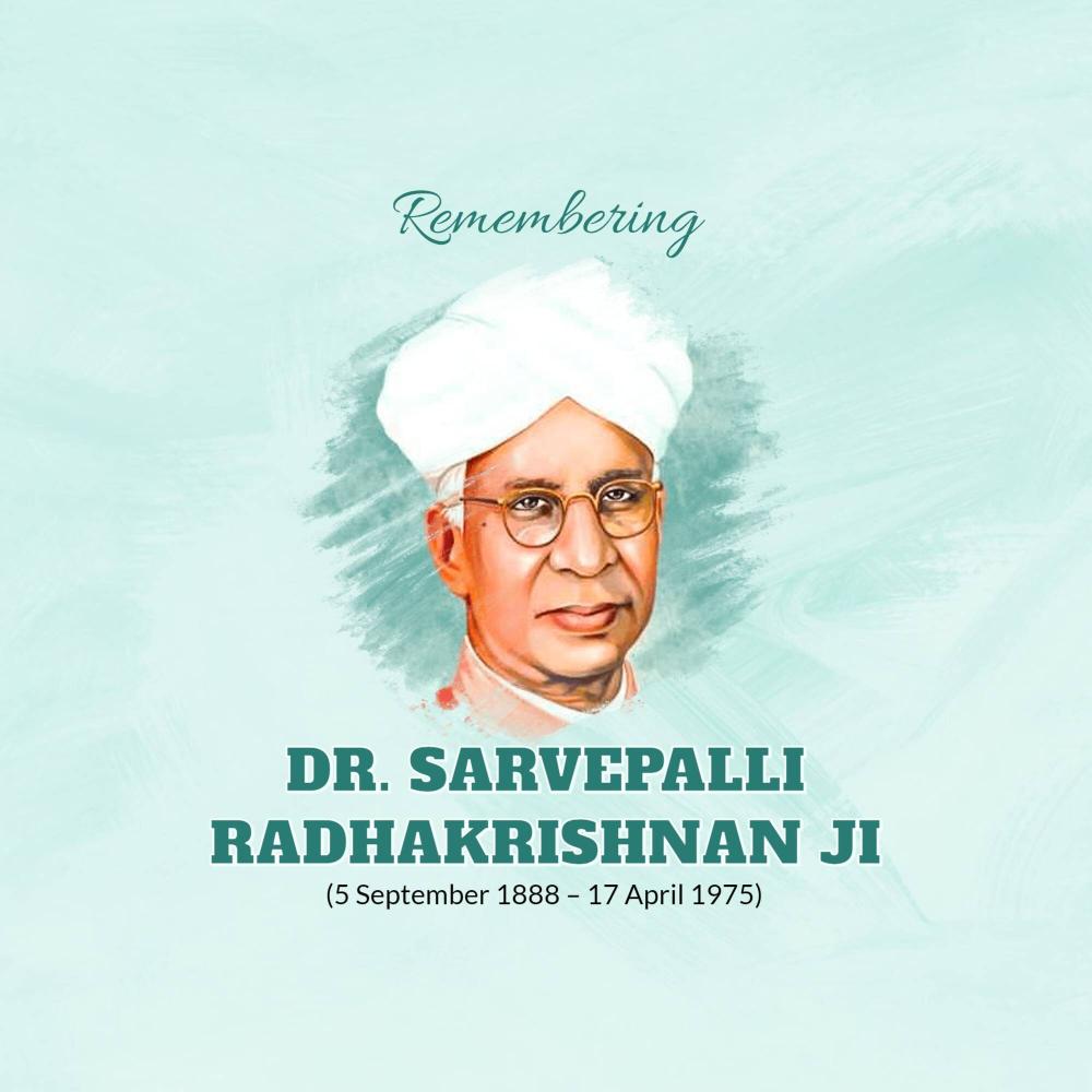 Sarvepalli Radhakrishnan Jayanti