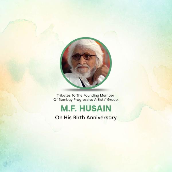 M. F. Husain Jayanti