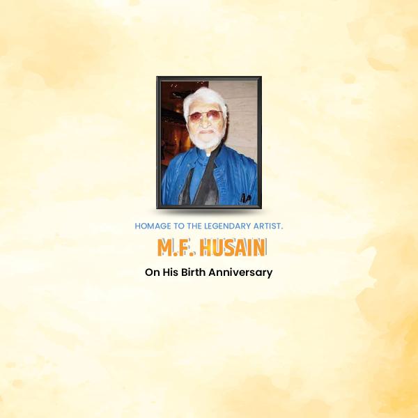 M. F. Husain Jayanti