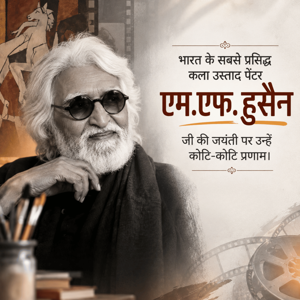 M. F. Husain Jayanti