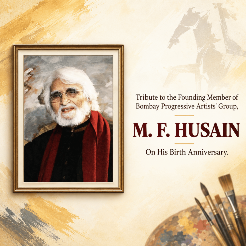 M. F. Husain Jayanti