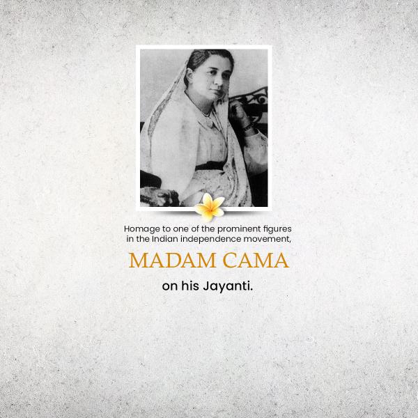 Bhikaji Cama Jayanti